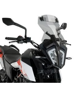 Puig Touring Windscherm Met Opzet Ruitje KTM 390 Adventure Vanaf 2020
