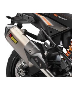 Akrapovic Uitlaat KTM 1050 / 1190 Adventure / R en 1290 Super Adventure Titanium slip-on tot 2017