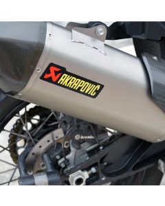 Akrapovic Uitlaat KTM 1290 Super Adventure 2015 / 2016 Titanium slip-on