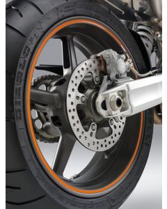 KTM Velg Sticker 17 inch Oranje