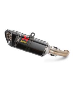 Akrapovic Uitlaat KTM 125 / 390  Duke / 125 / 390 RC  Carbon slip-on EURO4 2017-2020