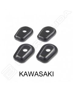 Barracuda adapterplaatjes voor knipperlichten Kawasaki