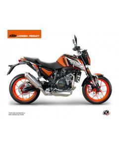 Kitgraphik Sticker set KTM Duke 690 R CRUX ORANGE