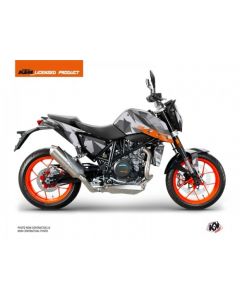 Kitgraphik Sticker set KTM Duke 690 DELTA GREY ORANGE