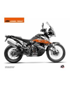Kitgraphik Sticker set KTM 790 Adventure KOMBAT GREY ORANGE