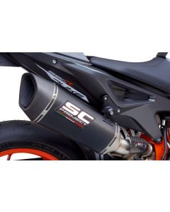 SC Project SC1-R Carbon Slip-On Uitlaat KTM 890 Duke / R / GP