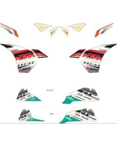 KTM Sticker Set "RACE" RC 125 / 200 / 250 / 390
