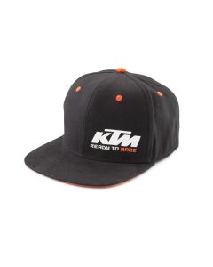 KTM Team Snapback Pet Zwart