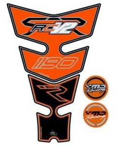 Tankpad Sticker KTM 1190 RC8 R oranje