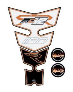 Tankpad Sticker KTM 1190 RC8 R wit