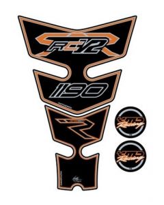 Tankpad Sticker KTM 1190 RC8 R zwart